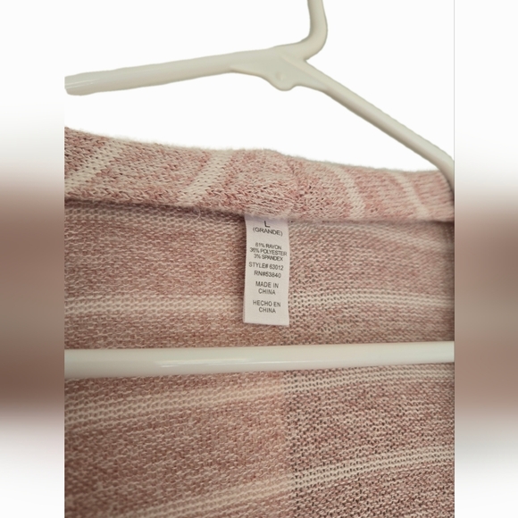 Mauve Cardigan Super Soft. Elegant & Feminine. - Picture 3 of 3